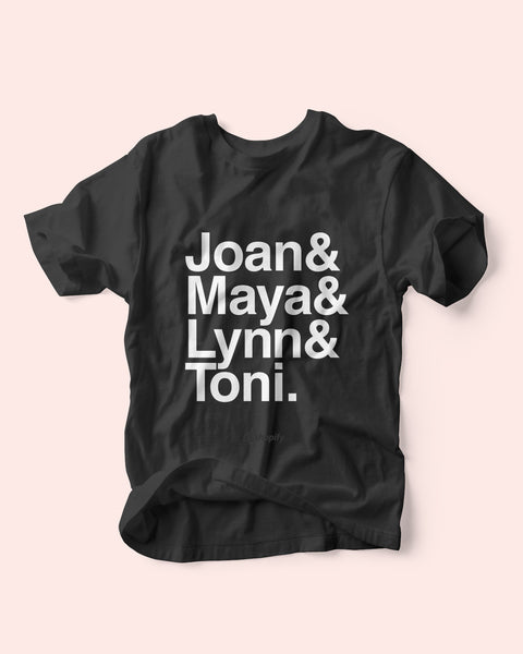 Girlfriends Tee Shirt, Girlfriends TV Show, Joan, Maya, Lynn, Toni, Tracy Ellis-Ross, #blackgirlmagic