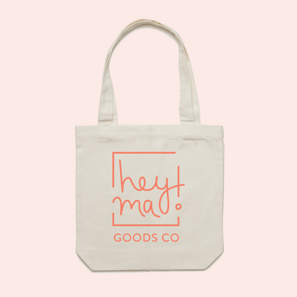 Market Mama Canvas Tote